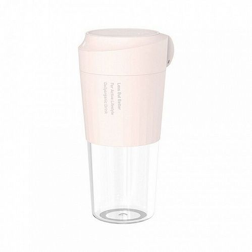 Портативный блендер SOLOVE Portable Juice Cup 330ml Z2 Pink (Розовый) — фото